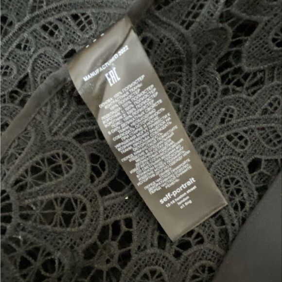 Self-Portrait Lace Minidress size 0 - Picture 8 of 10